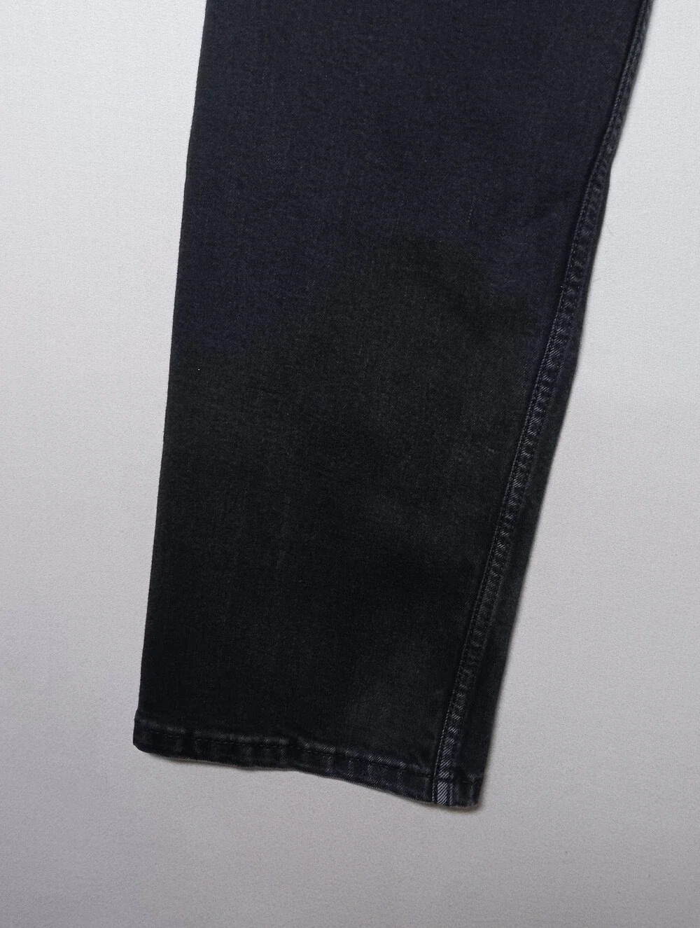 Levi's 506 Mens Comfort Straight Jeans 36X32 Black Denim High Stretch